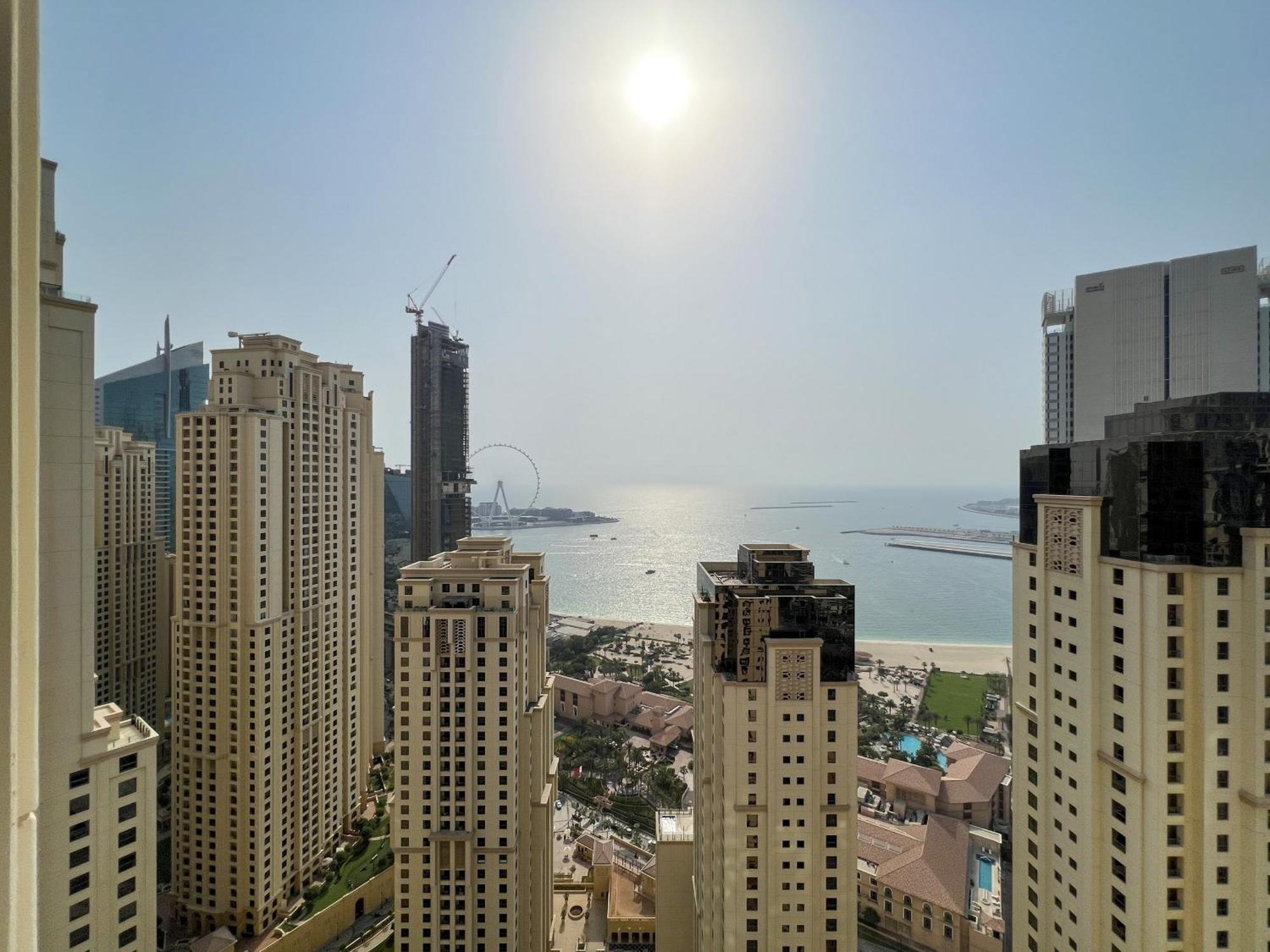 Stunning Marina & Sea View 4 Bedroom Apartment, Murjan 6 Jumeriah Beach Dubai Eksteriør billede