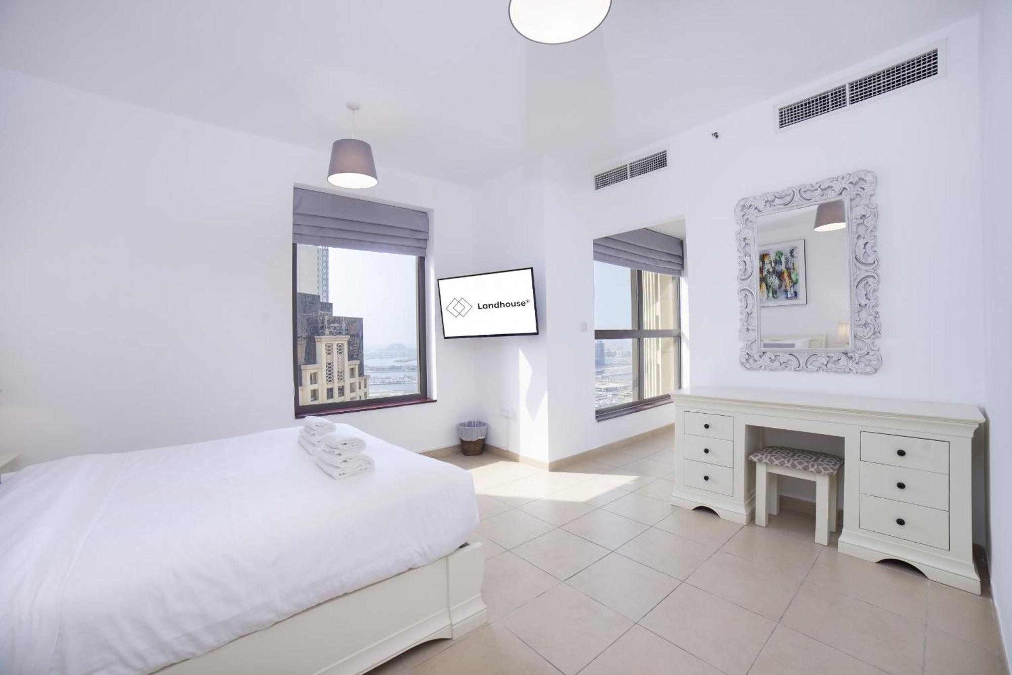 Stunning Marina & Sea View 4 Bedroom Apartment, Murjan 6 Jumeriah Beach Dubai Eksteriør billede